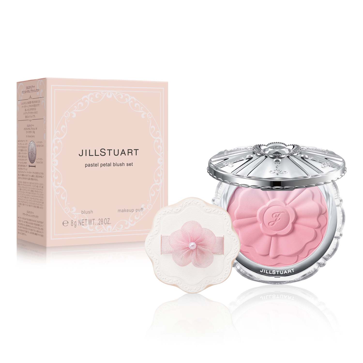 JILL STUART pastel petal blush set